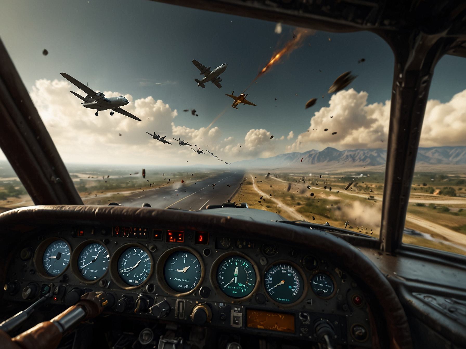 Aviator game hero showing plane and multiplier graph